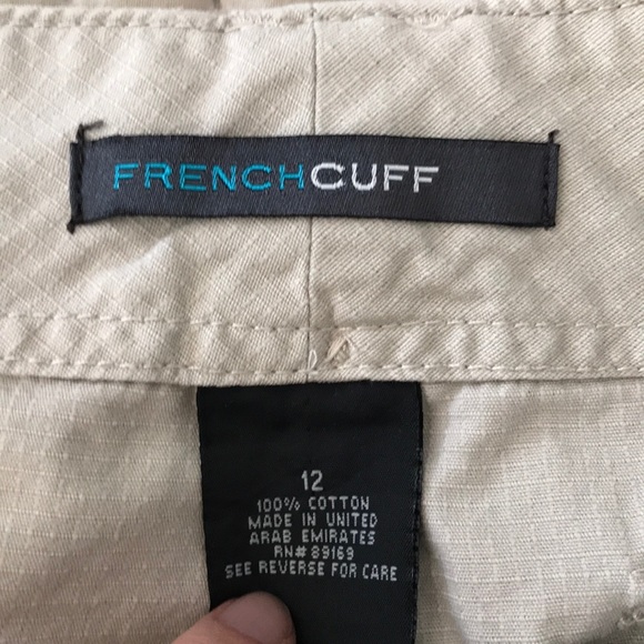 Khaki capris in EUC by French Cuff. - Picture 7 of 9